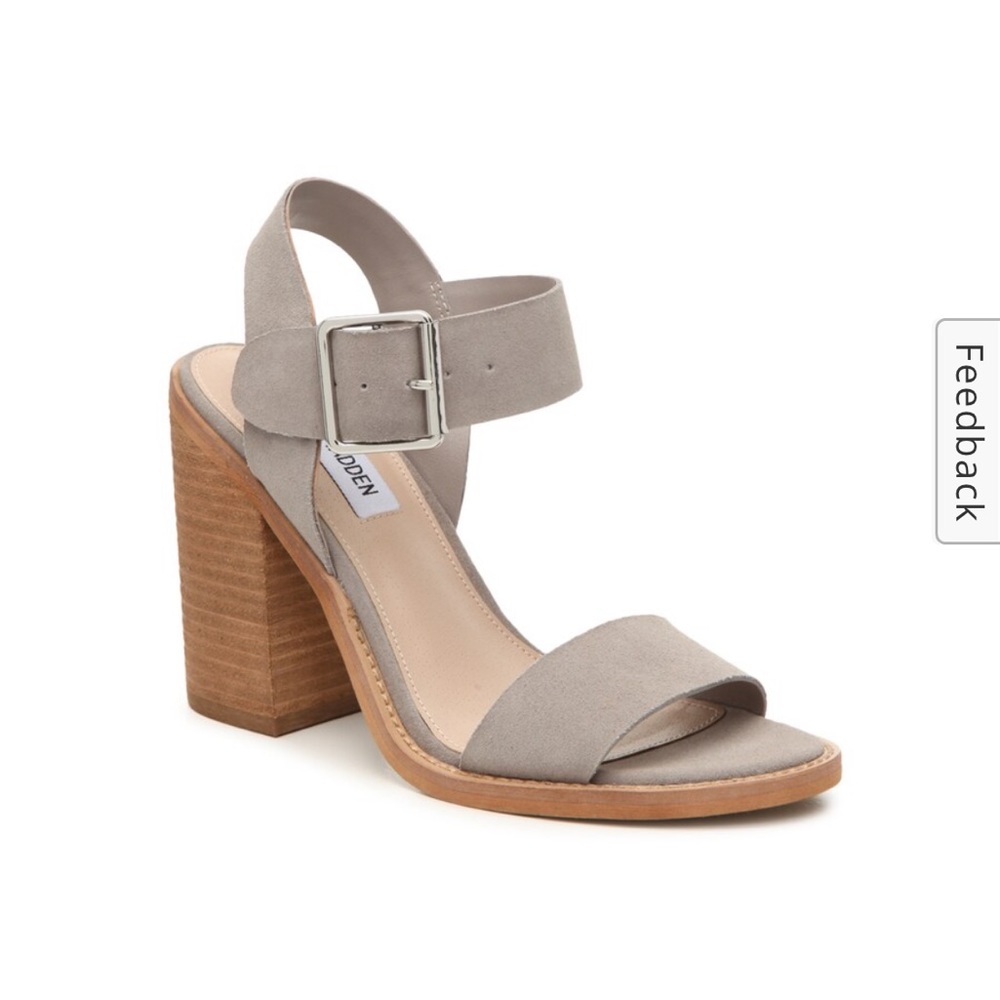 BROWN Steve Madden Jaunie Heeled Sandal